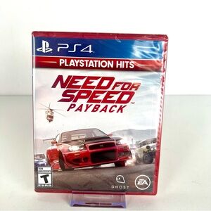 NEW • PS4 PlayStation Hits • Need For Speed Payback • ESRB TEEN 13+ 🎁